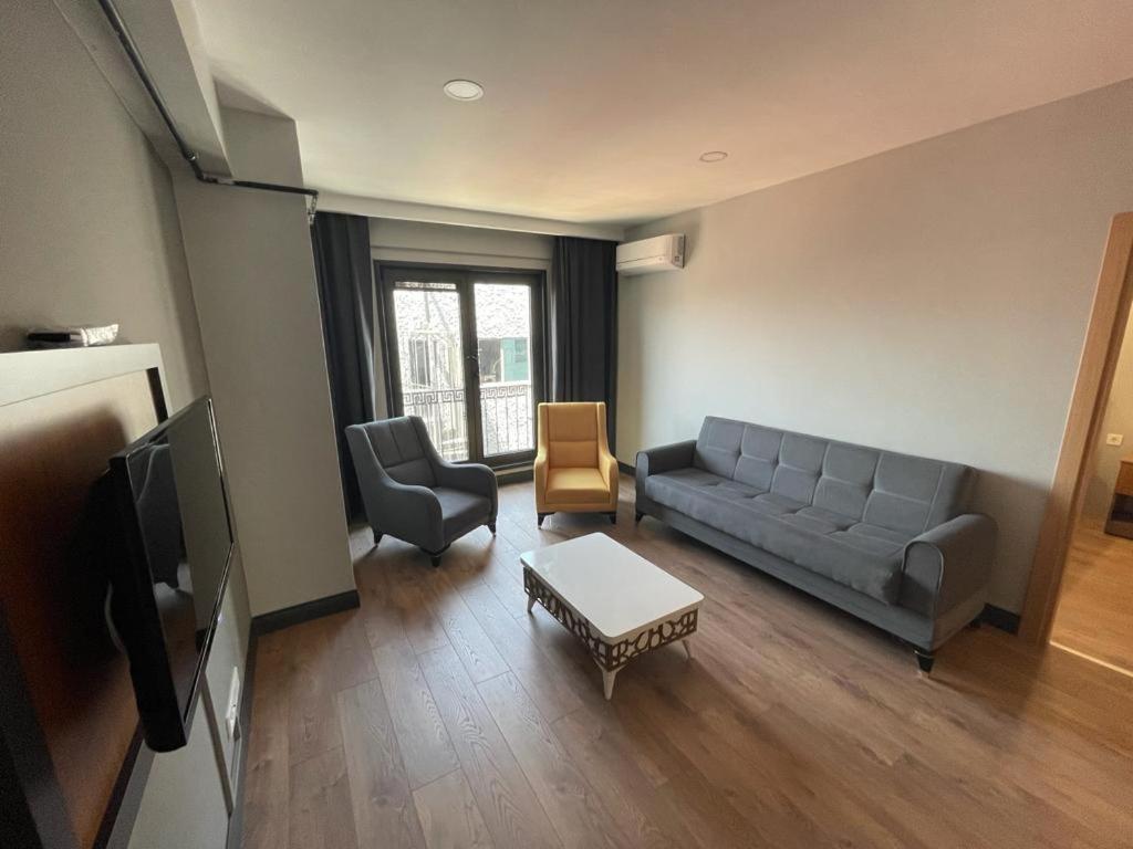 Almin Apart Hotel Istanboel Buitenkant foto
